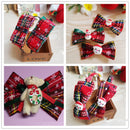 6 Piece Mixed 1 Yard Snowflake Cotton Ribbons for Christmas Decoration 10mm 25mm