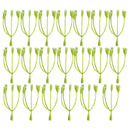 20 Pieces 7cm Plastic Artificial Flower Stems for DIY Garland Wedding Decoration