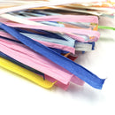 90 Pieces 21cm Paper Raffia Cords Ropes Strings for DIY Craft Scrapbook Ribbons