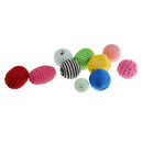 10 Piece Assorted Thread Crochet Beads for DIY Crafts Jewelry Making Beading