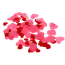 100 Pieces Assorted Non-woven Felt Heart Shape for Wedding Decoration Crafts DIY