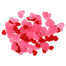 100 Pieces Assorted Non-woven Felt Heart Shape for Wedding Decoration Crafts DIY