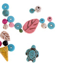 50g/Lot Multi-color Mixed Shape Turquoise Spacer Loose Beads Jewelry Findings