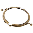 Bronze Metal Bag Purse Frame Kiss Clasps Lock for Purse Making Bag Accessories 8cm