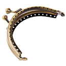 Bronze Metal Bag Purse Frame Kiss Clasps Lock for Purse Making Bag Accessories 8cm