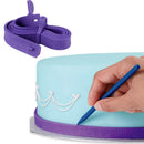 Silicone Fondant Cake Measuring Tape Measuring Ruler Cake Baking Tools Ruler
