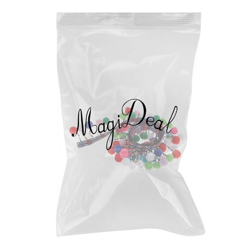 1 Yard Jacquard Beaded Pom Poms Tassel Lace Fabric Decorative Fringe Braid Trimming Ribbon Fabric DIY Embellishment Sewing Applique Accessories