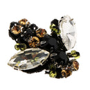 3 Pieces/set Insects Bee Design Rhinestone Beaded Patches Embroidery Sew on Applique