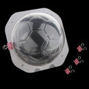 3D Plastic Football Soccer Mold Chocolate Candy Mould Fondant Cake Molds DIY