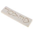 165x47mm LOVE Shapes Rectangle School Educational DIY Craft Silicone Mold Chocolate Sugar Fondant Cake Baking Decorating Mold Tray