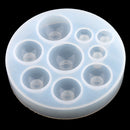 School Educational DIY Craft Silicone Mold Jewelry Making Mold Chocolate Sugar Paste Fondant Cake Baking Decorating Mold Water Drops Tray