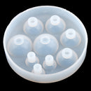 School Educational DIY Craft Silicone Mold Jewelry Making Mold Chocolate Sugar Paste Fondant Cake Baking Decorating Mold Water Drops Tray