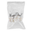 10 Pieces Diamante Rhinestone Crystal Pearl Embellishments Buttons for DIY Craft