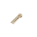 10 Pieces Fashion Alloy Gold Zip Puller/Zipper Pull Sliders Head Zipper Repair Kit 7x25mm for Clothes Bag Jeans Qulit
