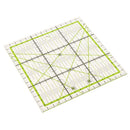 15x15cm Clear Plastic Quilt Quilting Ruler Patchwork Sewing Ruler for Crafts