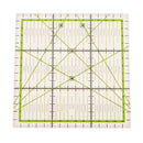 15x15cm Clear Plastic Quilt Quilting Ruler Patchwork Sewing Ruler for Crafts