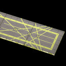 30x5cm Clear Plastic Quilt Quilting Ruler Patchwork Sewing Ruler for Crafts