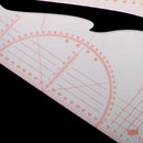 1:3 1:4 1:5 Clothes Drawing Plate Making Tailor Ruler Hand Craft Sewing Tool