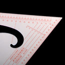 1:3 1:4 1:5 Clothes Drawing Plate Making Tailor Ruler Hand Craft Sewing Tool