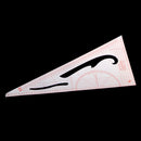 1:3 1:4 1:5 Clothes Drawing Plate Making Tailor Ruler Hand Craft Sewing Tool