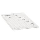 13.5 Cut 60 Degree Diamond Rhombus Template Quilting Ruler for DIY Patchwork