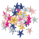 50 Piece Starfish Shape Head Metal Brad Paper Fastener Scrapbooking Embellishments for DIY Craft 19mm