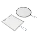 Multifunctional Metal Filter Screen Sieve Strainer Painting Tool Square Shape