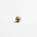 50 Pieces Round Metal Brass Loose Spacer Beads Charms for Jewelry Pendant Making 8mm