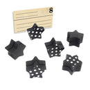 10 Piece Novelty Star Wedding Party Reception Place Card Number Name Holder Stands