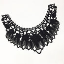 Water Soluble Embroidered Lace Trim Collar Costume Neckline Applique Sewing Clothing Accessories