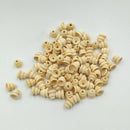 100 Pieces 10mm Tibetan Pagoda Natural Wood Spacer Beads for DIY Jewelry Making