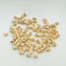100 Pieces 10mm Tibetan Pagoda Natural Wood Spacer Beads for DIY Jewelry Making