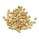 100 Pieces 10mm Tibetan Pagoda Natural Wood Spacer Beads for DIY Jewelry Making