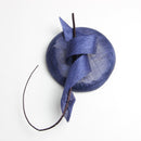 Elegant Royal Blue Women Fascinator Hats Ladies Pillbox Hats Formal Tilt Party Race Derby Hat Wedding Headwear Hair Accessories
