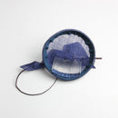 Elegant Royal Blue Women Fascinator Hats Ladies Pillbox Hats Formal Tilt Party Race Derby Hat Wedding Headwear Hair Accessories