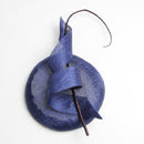 Elegant Royal Blue Women Fascinator Hats Ladies Pillbox Hats Formal Tilt Party Race Derby Hat Wedding Headwear Hair Accessories