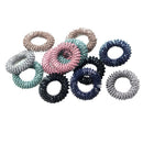12 Pieces 26mm Mixed Colors Iron Plated Spring Coils DIY Materials Bracelet Necklace Earrings Making Jewelry Craft Handmade No Fading