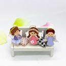 20 Pieces Cute Angel Postcard Photo Paper Pegs Pin Clothespin Wood Clips Craft