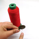 Vintage Metal Yarn Thread Cutter Pendant Sewing Crocheting Knitting Tool
