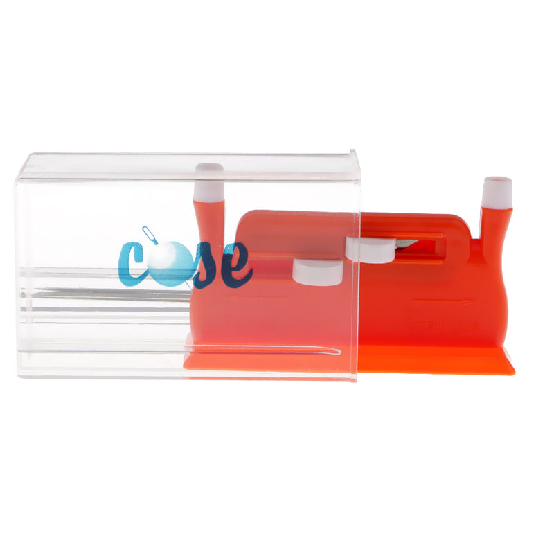 1 Set Needle-threading Device Threader with Hand Needles Sewing Accessories Tools