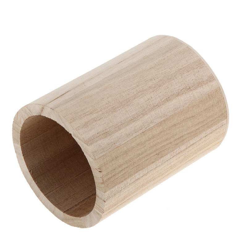1 Pieces Wooden Desktop Pen Container Pencil Holder for Kids Painting DIY Crafts