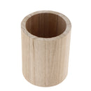 1 Pieces Wooden Desktop Pen Container Pencil Holder for Kids Painting DIY Crafts
