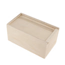 Unfinished Wood Facial Tissue Box Cover Decorative Tissue Box for DIY Craft