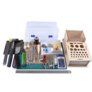32 Pieces Leather Craft Punching Stamping Tools Stitching Carving Sewing Saddle Prong Needles