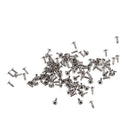 100 Pieces Pearl Rivets Studs Buttons for DIY Leather Bag Shoes Clotheing Decoration 6mm