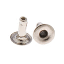 20 Pieces Pearl Rivets Studs Buttons for DIY Leather Bag Shoes Clotheing Decoration 16mm