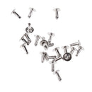 20 Pieces Pearl Rivets Studs Buttons for DIY Leather Bag Shoes Clotheing Decoration 16mm