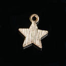 10 Piece Mixed Color Alloy Star Shape Pendants Charms Jewelry Making Findings