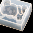 Bear Shapes DIY Resin Decorative Craft Molds for Jewelry Making Necklace Pendant Earring Charm DIY Mould Tool Accessories