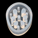 DIY Lotus Root Pendant Silicone Mould Crystal Resin Casting Mold Handcraft Home Decoration